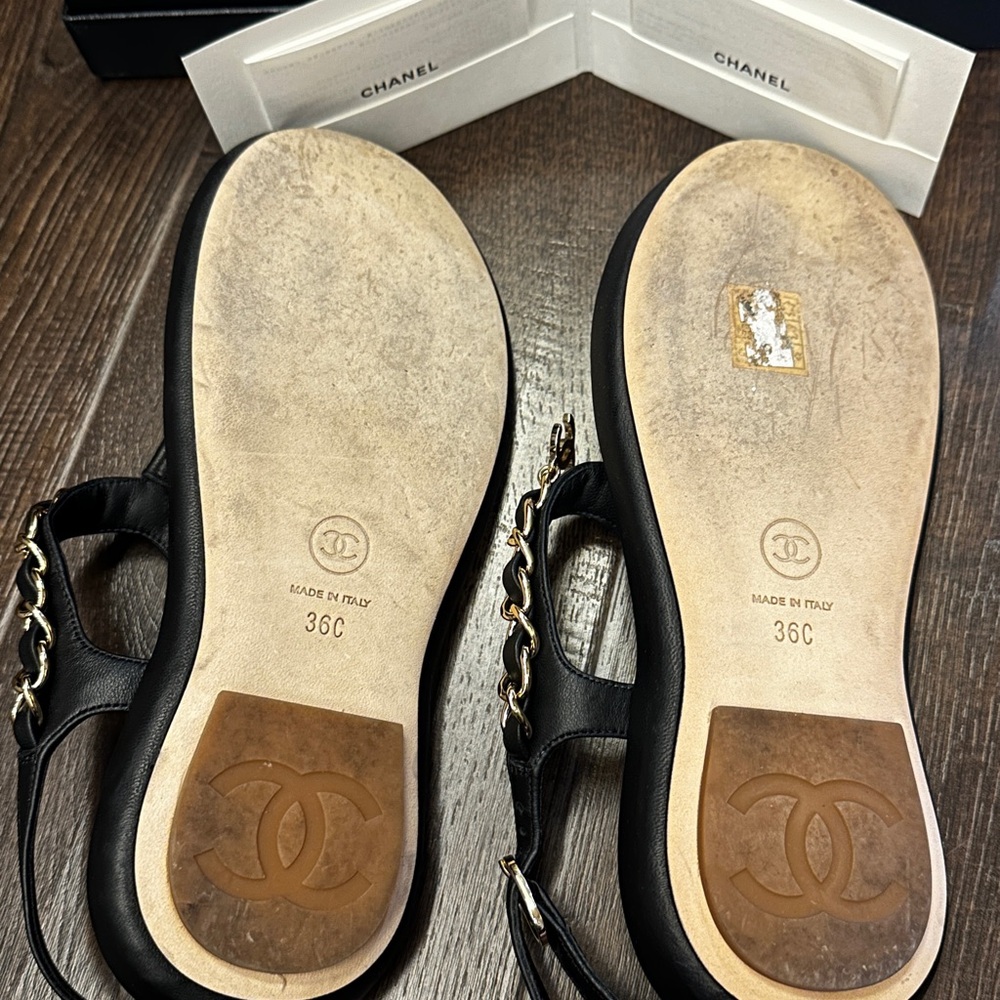 Chanel Thong Sandals - Picture 7 of 9